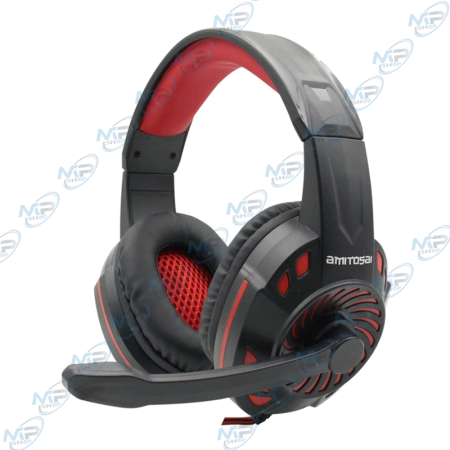 🎧 Casque Gamer Stéréo avec Micro et Contrôleur – Casque Audio Gaming Jack 3.5 mm pour PC, Console et Mobile