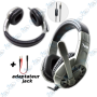 copy of copy of copy of copy of copy of copy of Casque Gamer LED avec Micro + Adaptateur Jack