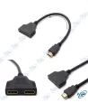 Adaptateur HDMI Mâle vers 2 HDMI Femelle - HIGH SPEED -