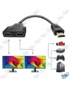 Adaptateur HDMI Mâle vers 2 HDMI Femelle - HIGH SPEED -