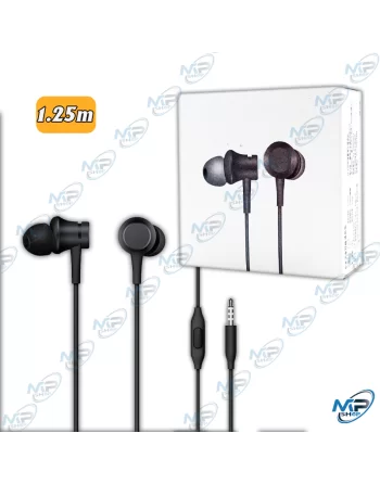 🔊Écouteurs Filaire Intra-Auriculaires 'Mi' | Son Profond & Jack 3,5 mm (1.25m)