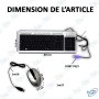 copy of copy of copy of copy of copy of copy of copy of Clavier USB TJ-818 Noir AZERTY