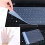 ⌨️ Protection Clavier Transparent Universel – Film Silicone Anti-Poussière et Anti-Eau