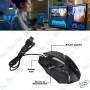 🖱️ Souris filaire USB ergonomique – Souris optique haute précision pour PC et laptop