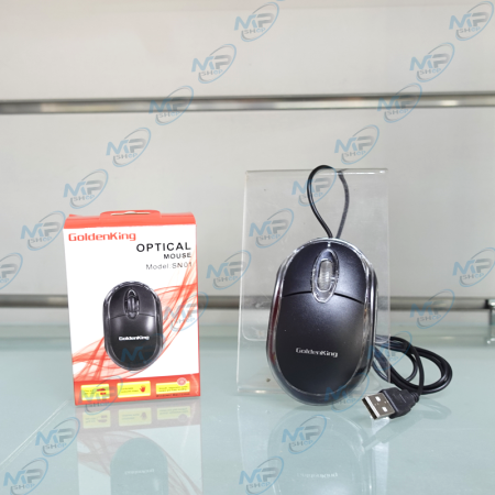 🖱️ Souris filaire USB GoldenKing SN01 – Souris optique ergonomique pour PC et ordinateur portable