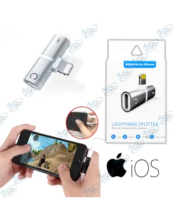 🎧Adaptateur Lightning 2-en-1 : Chargez et Écoutez Simultanément sur iPhone