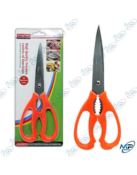 ✂️Ciseaux de Cuisine Pro 21cm | Lames Inox Multi-Usages et Découpe Facile