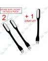 💡Mini Lampe LED USB Flexible - Lumière Ordinateur Portable & Power Bank