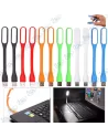 💡Mini Lampe LED USB Flexible - Lumière Ordinateur Portable & Power Bank