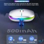 🖱️ Souris sans fil blanche slim – Souris wireless 2.4GHz silencieuse design ultra fin
