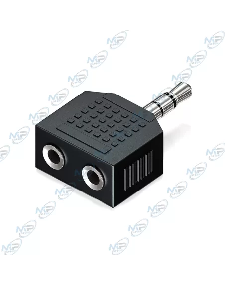 🔌Dédoubleur audio jack 3,5 mm vers 2 sorties – Pratique et compact