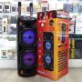 🔊 Haut-Parleur Bluetooth GY-8809 – Enceinte Karaoke Puissante avec Double Micro, LED, USB, FM & Télécommande