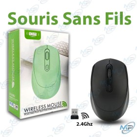 🖱️ Souris Sans Fil 2.4GHz avec Récepteur USB – Mouse Wireless Ergonomique pour PC et Laptop