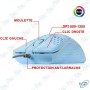 🖱️ Souris Gaming Filaire RGB LED – Mouse Gamer Haute Précision avec Design Ergonomique
