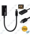 Adaptateur Mini DisplayPort vers HDMI femelle 4k