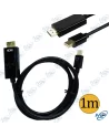 Câble Mini DisplayPort mAle / HDMI mAle 1 mètres