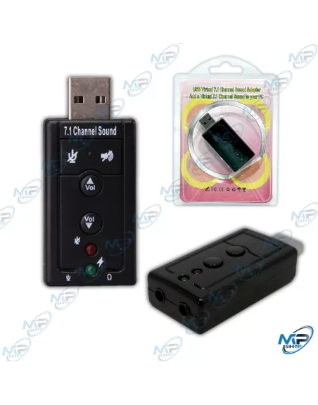 CARTE SON EXTERNE USB MULTIMEDIA