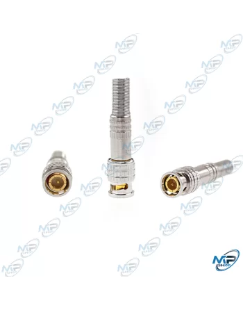 🛠️ Connecteur BNC Mâle à Visser pour Câble Coaxial RG59 / RG6