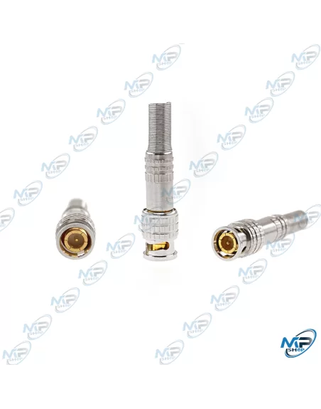 🛠️ Connecteur BNC Mâle à Visser pour Câble Coaxial RG59 / RG6