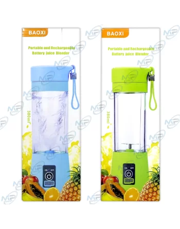 Hommer Mini Mixeur de Fruits Portable électrique Rechargeable avec USB –  380ml - Petits Prix Tunisie