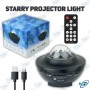 🌌Projecteur Ciel Étoilé LED Starry Projector Light avec Télécommande – Lampe Galaxy Multicolore Bluetooth