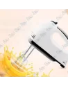 🔄Batteur Électrique à Main 300W - 7 Vitesses, Fouets & Crochets à Pâte