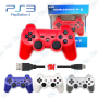 🎮 Manette PS3 Sans Fil DoubleShock – Bluetooth Rechargeable avec Câble USB (1M)