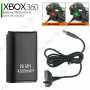 🔋 Batterie Rechargeable Xbox 360 4800mAh + Câble Play & Charge – Kit Recharge Manette Xbox 360
