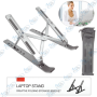 💻 Support Ordinateur Portable Pliable en Aluminium – Stand Laptop Réglable & Antidérapant