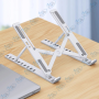 💻 Support Ordinateur Portable Pliable en Aluminium – Stand Laptop Réglable & Antidérapant