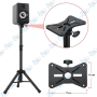 🔊 Trépied Réglable 160cm pour Enceinte & Projecteur – Support Universel Robuste et Pliable