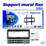 copy of copy of copy of Support TV Mural Fixe 26”–60”
