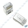 🔌 Connecteur RJ45 FTP Cat6 blindé – Fiche Ethernet métallique haute performance