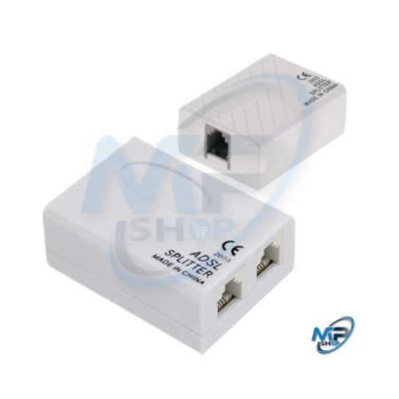 🔌 Filtre ADSL Splitter RJ11 – Séparateur Ligne Téléphone & Internet Modem