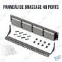 🔌 Panneau de Brassage 48 Ports RJ45 Cat6 – Patch Panel 19" Rack Réseau