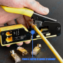 🛠️ Pince à Sertir RJ45 / RJ11 Professionnelle – Outil Réseau Multifonction avec Coupe et Dénudage
