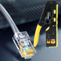 🛠️ Pince à Sertir RJ45 / RJ11 Professionnelle – Outil Réseau Multifonction avec Coupe et Dénudage