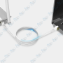 🔌 Câble Réseau Ethernet Cat6 Plat 1m – RJ45 Ultra Fin Blanc Haute Vitesse