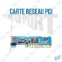 💻 Carte Réseau PCI Ethernet RJ45 10/100 Mbps – Adaptateur LAN pour PC Bureau