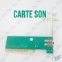 Carte Son PCI 4 Sorties Audio