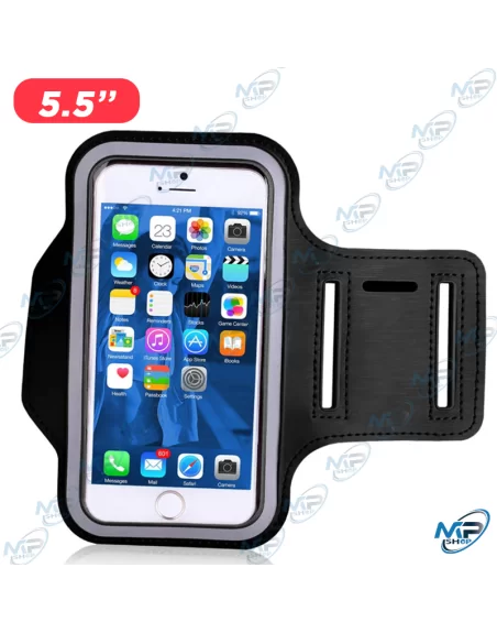 📱Brassard Sport Running 5.5" | Étanche & Réfléchissant | Porte-clés Intégré