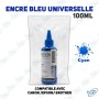 copy of copy of Encre Universelle Cyan 100ML pour Imprimante Jet d’Encre