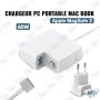 🔌 Chargeur MacBook 60W MagSafe 2 – Adaptateur Secteur Apple pour MacBook Pro / Air