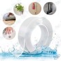 🛠️ Ruban Adhésif Double Face Transparent Nano Tape 3M – Ultra Résistant & Réutilisable