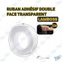 🛠️ Ruban Adhésif Double Face Transparent LAMBOSS 5M – Nano Tape Ultra Résistant et Réutilisable