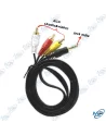 CABLE JACK RCA AUDIO VIDEO 1.5M