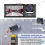 Caméra Embarquée DVR Voiture 3 Objectifs HD