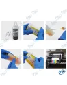 🎨Encre Noire Universelle 100ml pour Imprimante Jet d'Encre - Recharge Facile et Économique