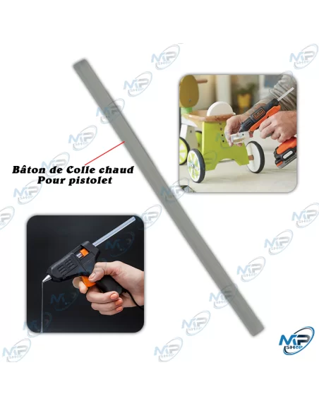 ✨Bâtons de Colle Chaude 7mm | Recharge Pistolet Colle Créatif
