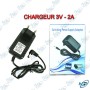 🔌 Chargeur 3V 2A universel – Adaptateur secteur DC stabilisé pour appareils électroniques